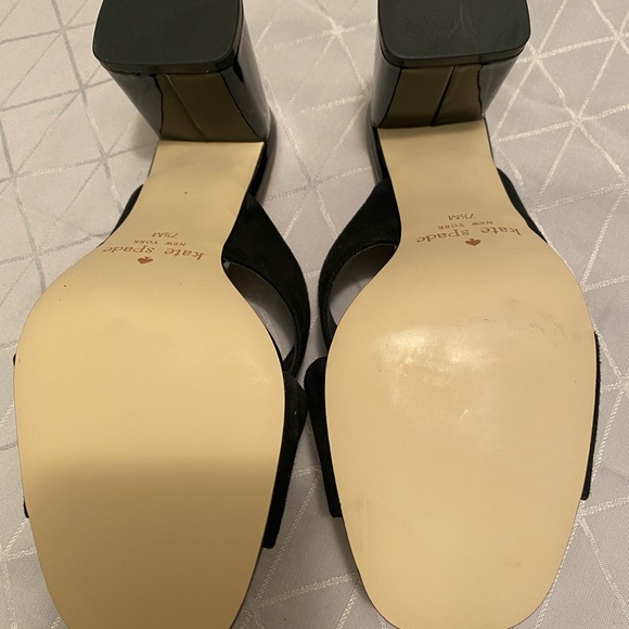 Worn Once Kate Spade Silene Black Mules - Picture 6 of 13